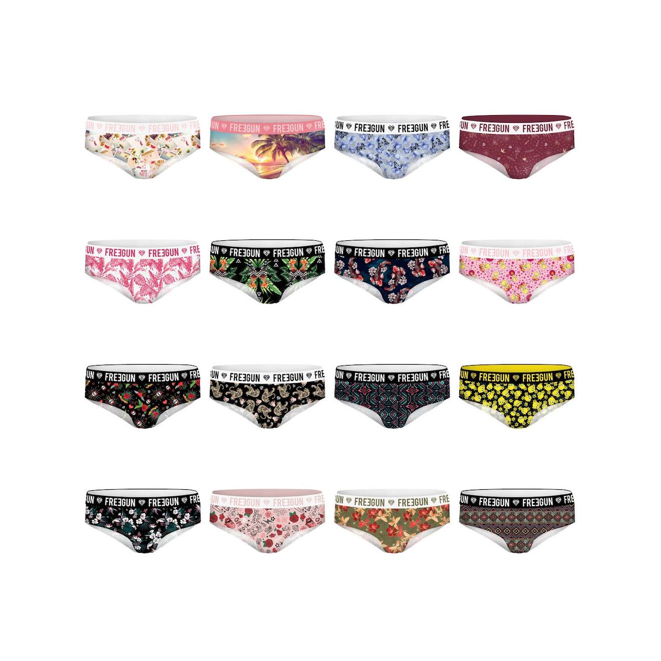 Pack Surprise De 5 Boxers Microfibre Multi-couleurs