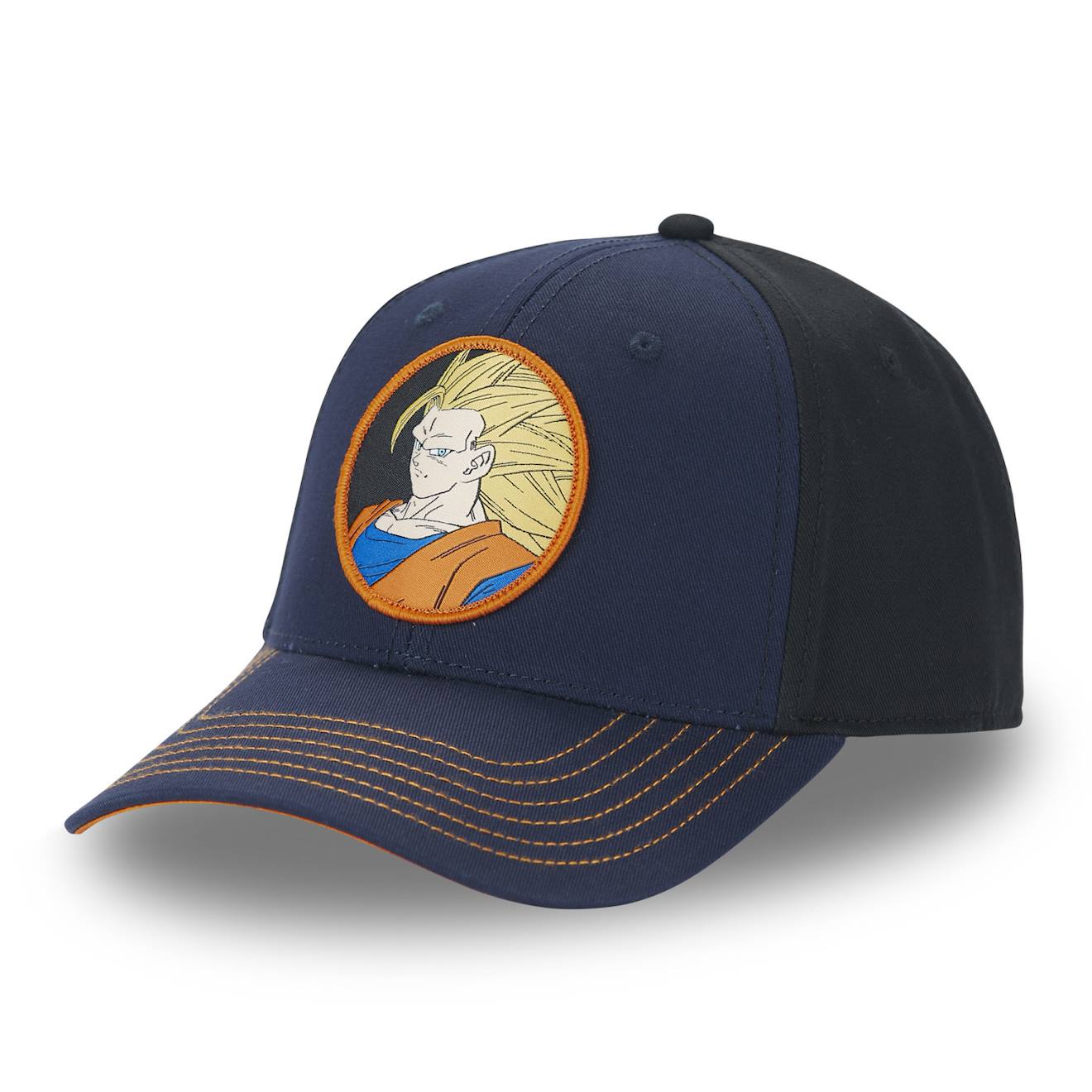 Casquette Baseball Dragon Ball Z Son Bleu/noir/orange