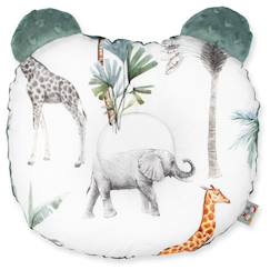 Chambre et rangement-Coussin anti tête plate réversible en minky