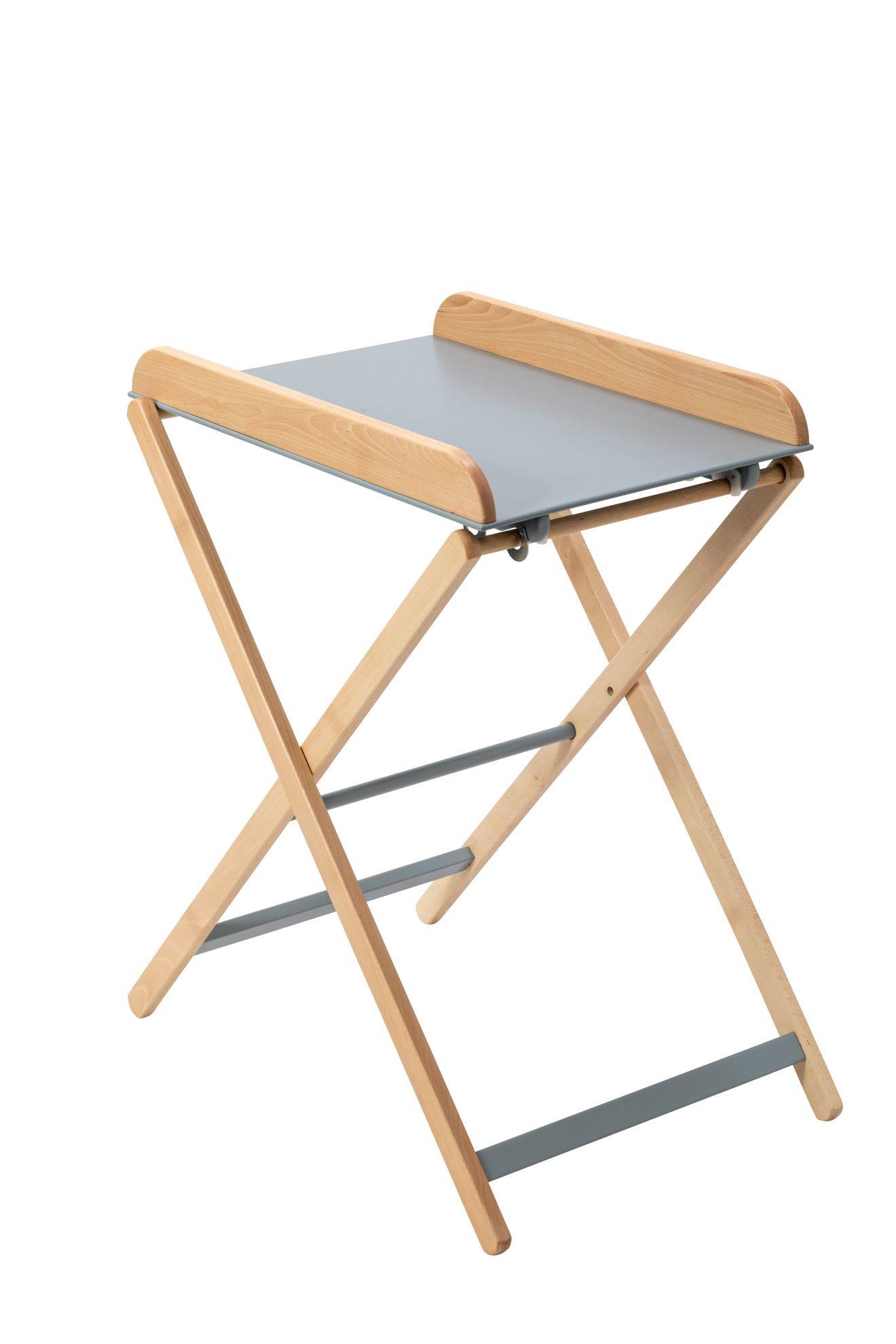 Table À Langer Jade Bois Hybride Bleu Gris