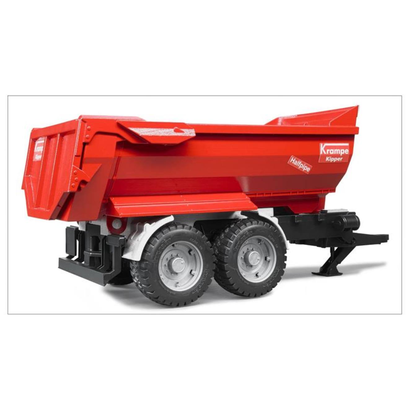Remorque Benne Tandem Krampe Rouge