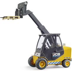 Jouet-Chariot élévateur jcb teletruk avec palette