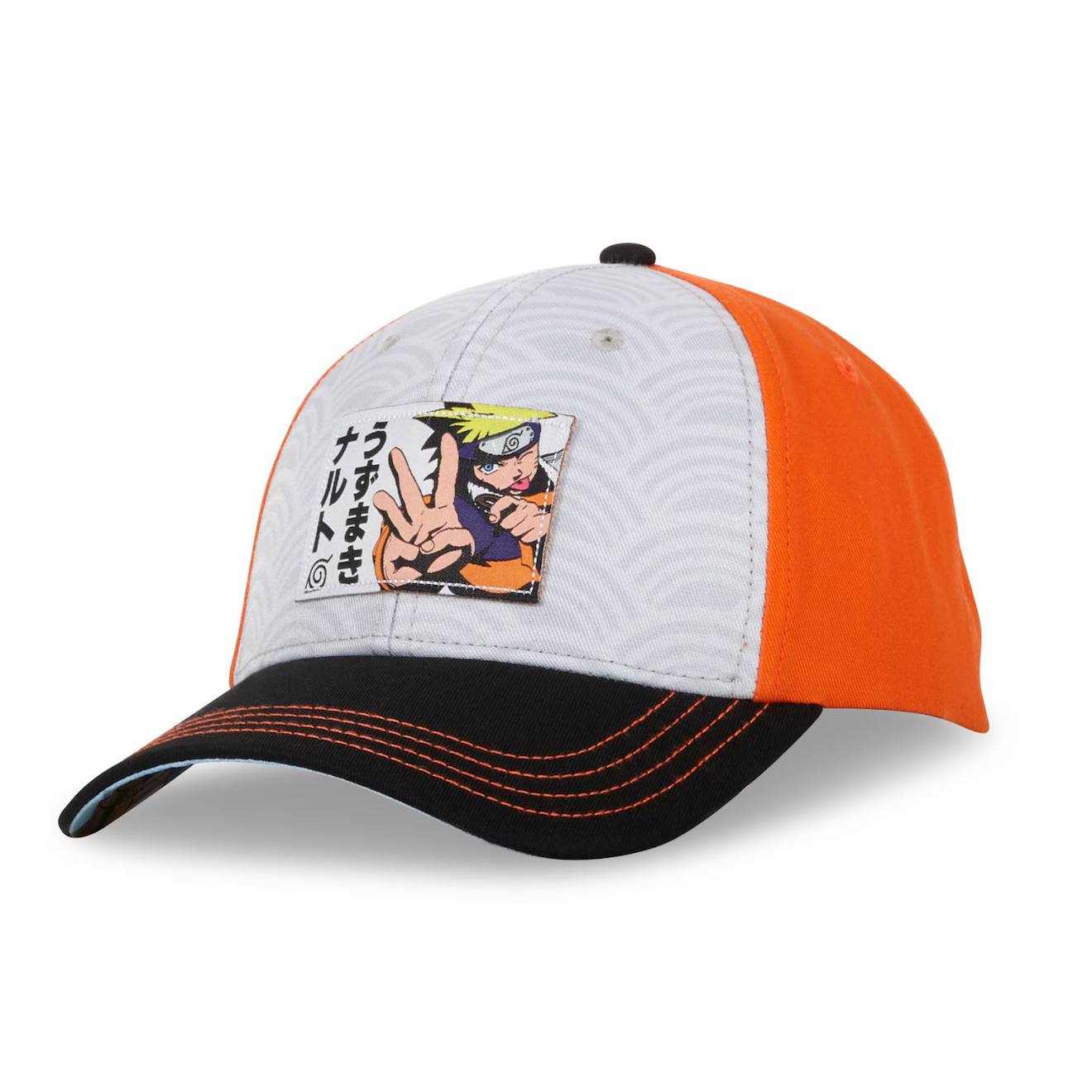Casquette Naruto Classic Finger Orange/gris