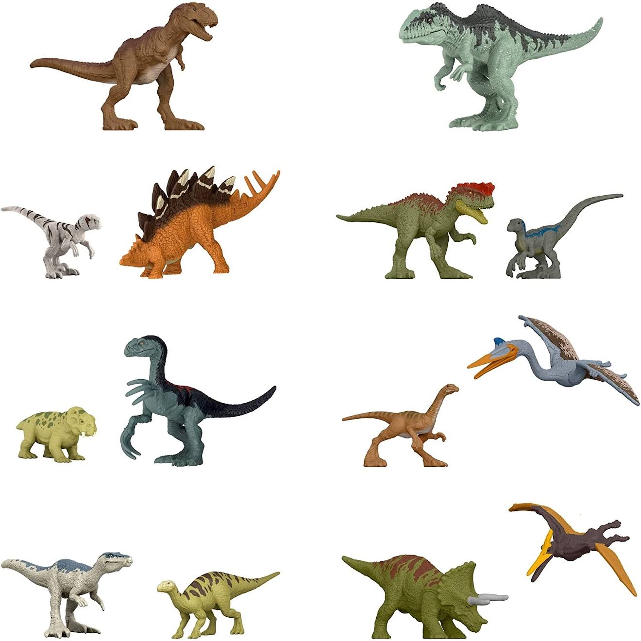Mini Figurine Jurassic World, Assortiment Multicolore