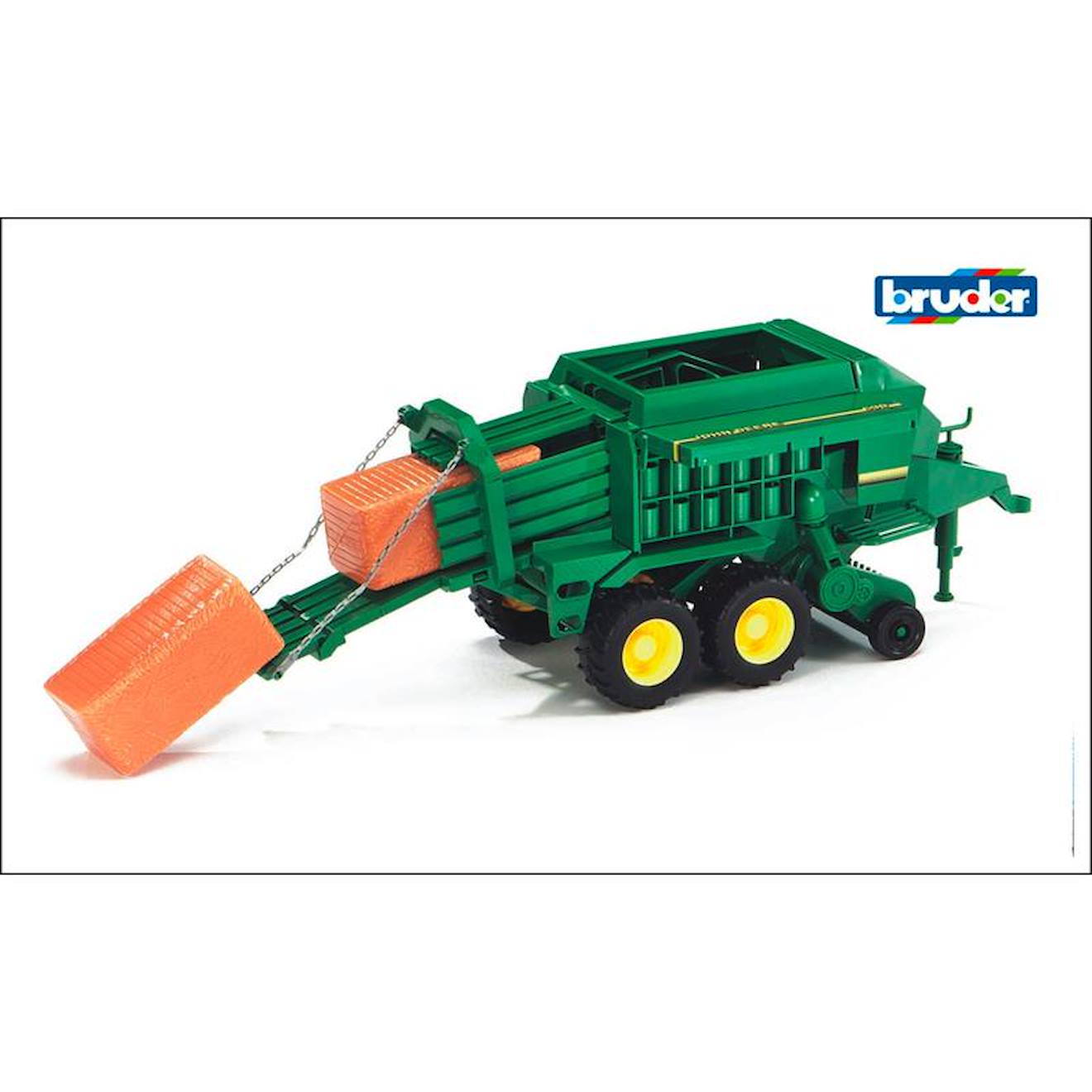 Presse À Grosses Balles John Deere Vert