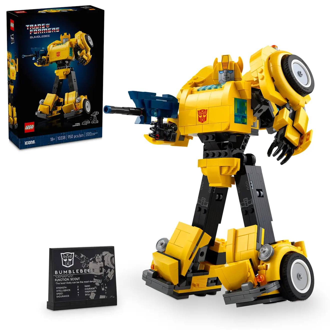 Transformers Icons Bumblebee 10338 Multicolore