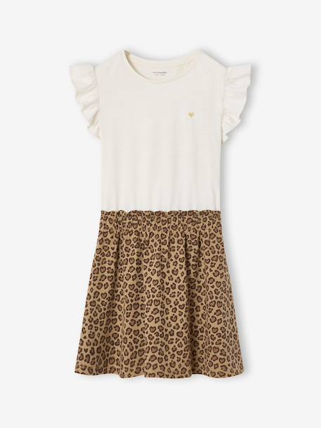 Robe fille effet 2 en 1   - vertbaudet enfant