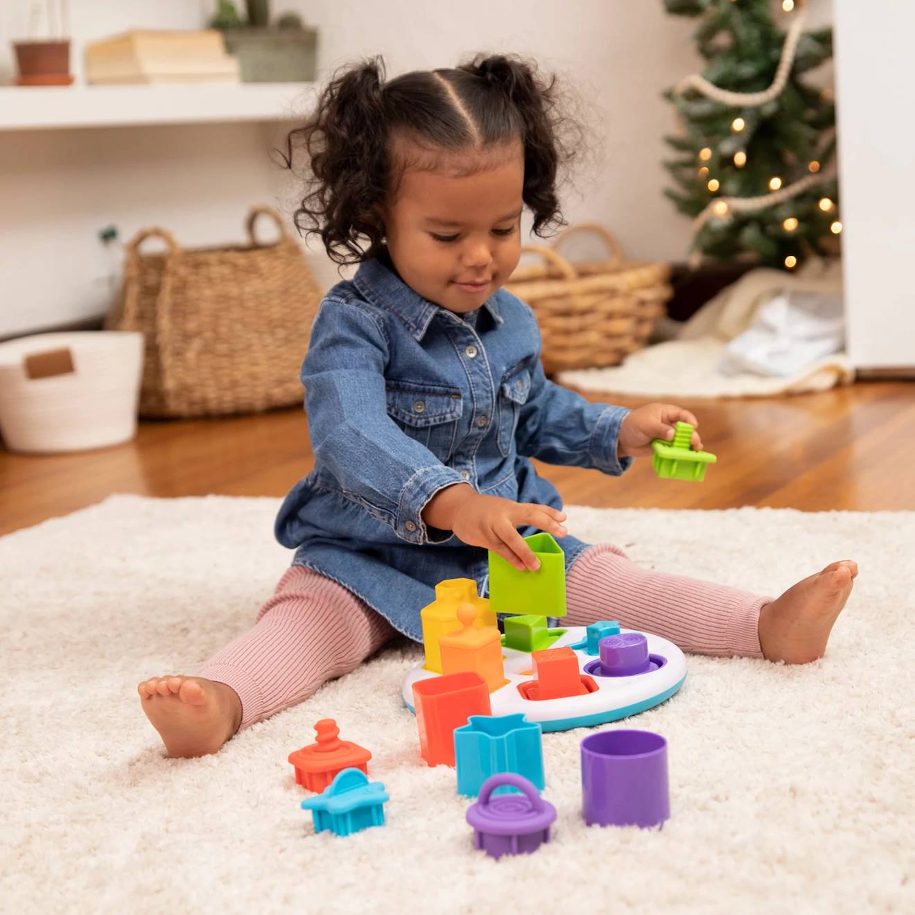 Plugzy – Plateau Trieur De Formes Multicolore