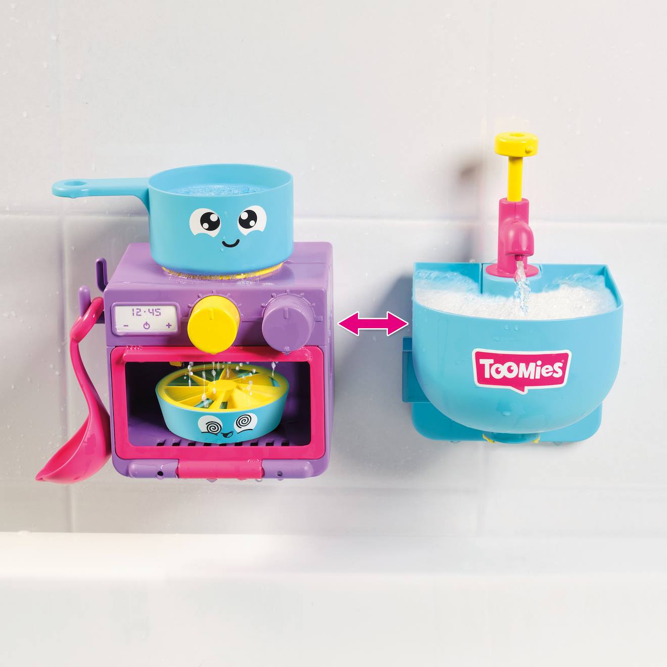 Jouet De Bain - Ma Cuisine De Bain Multicolore