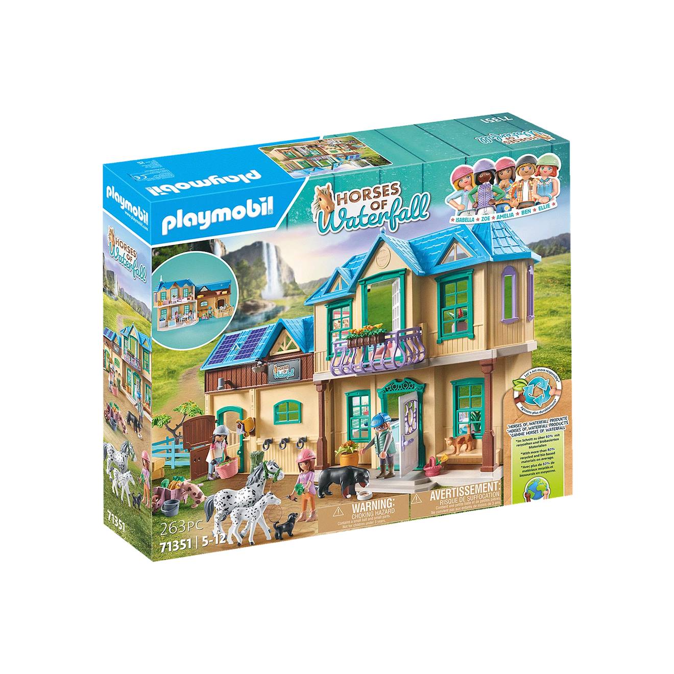 Horses Of Waterfall Ranch De Waterfal 71351 Multicolore