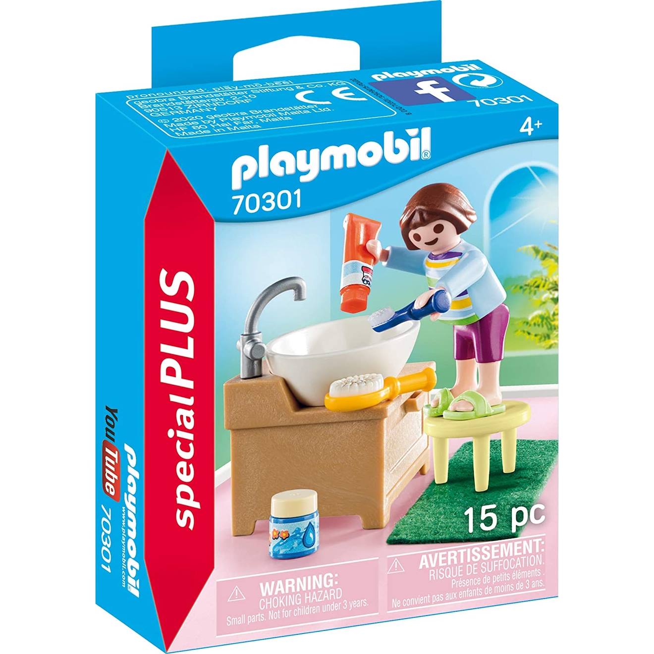 Enfant Avec Lavabo 70301 Multicolore