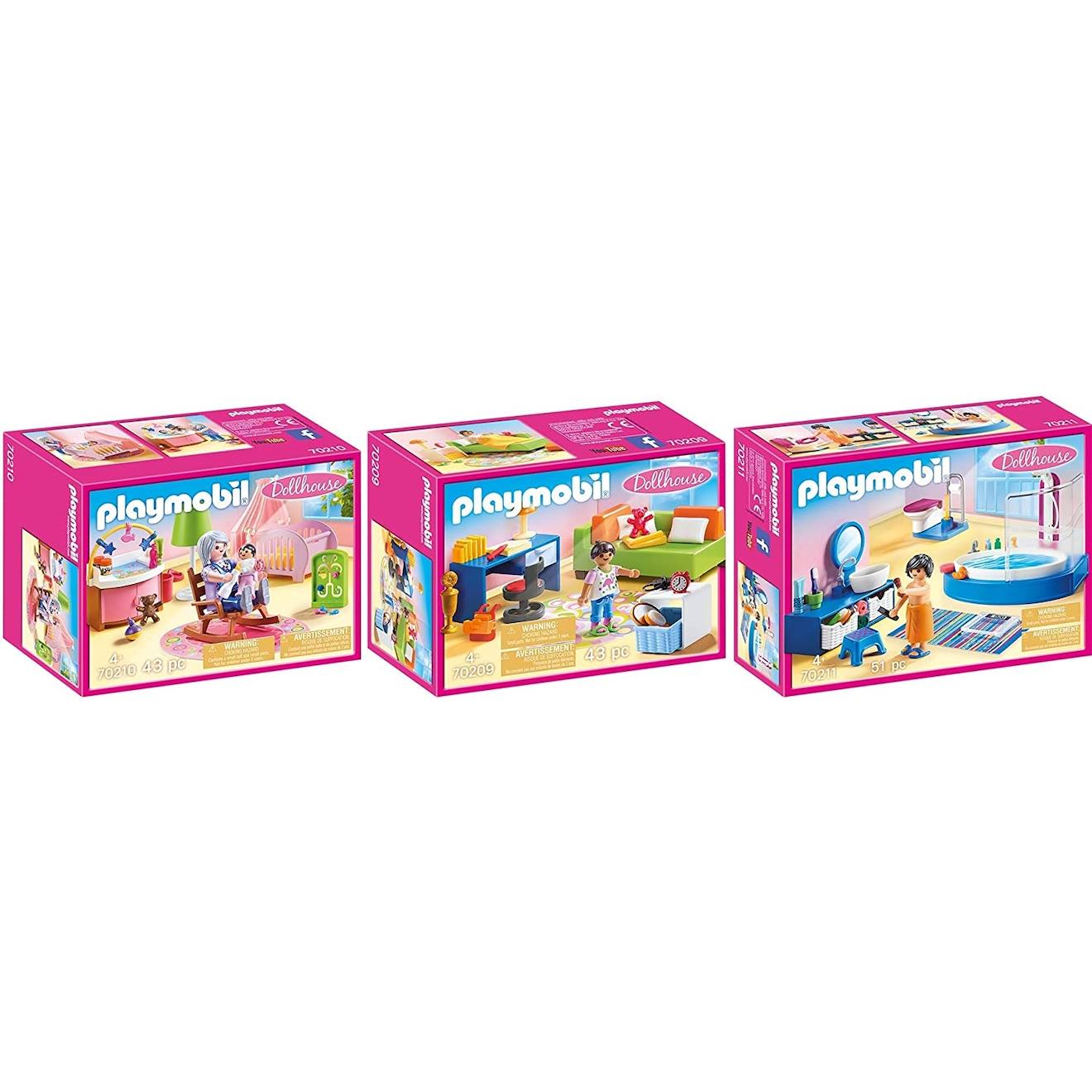 Dollhouse – 70209+70210+70211 70209-10-11 Multicolore