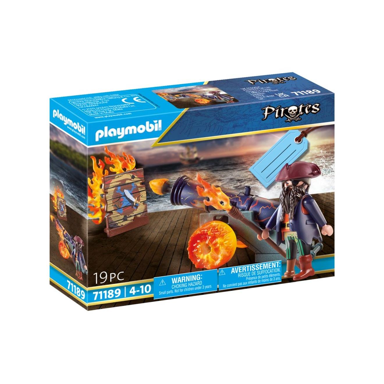 Pirates Pirate Et Canon De Feu 71189 Multicolore