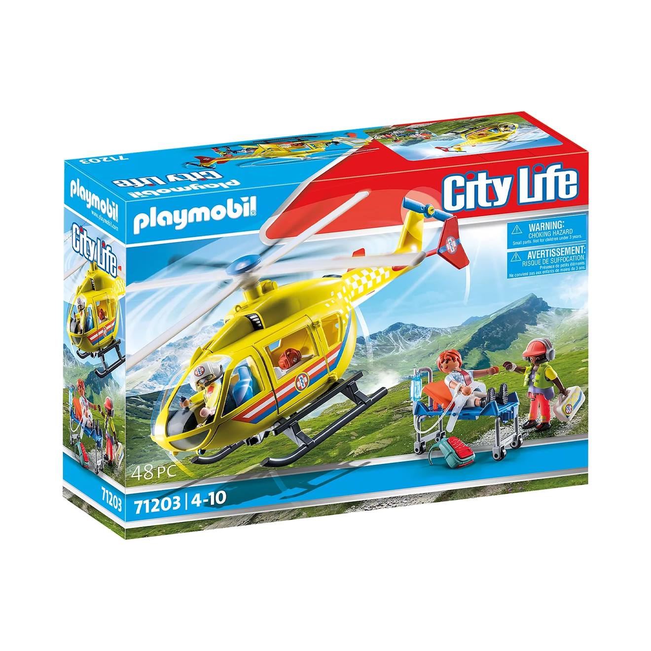 Hélicoptère De Secours 71203 Multicolore
