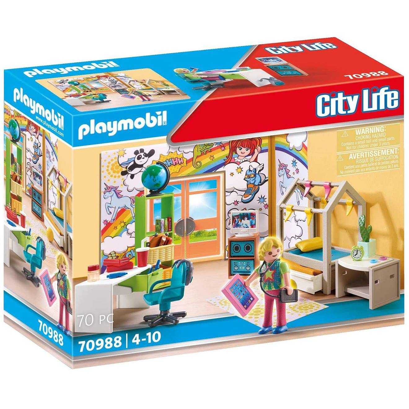 City Life Chambre D'adolescent 70988 Multicolore