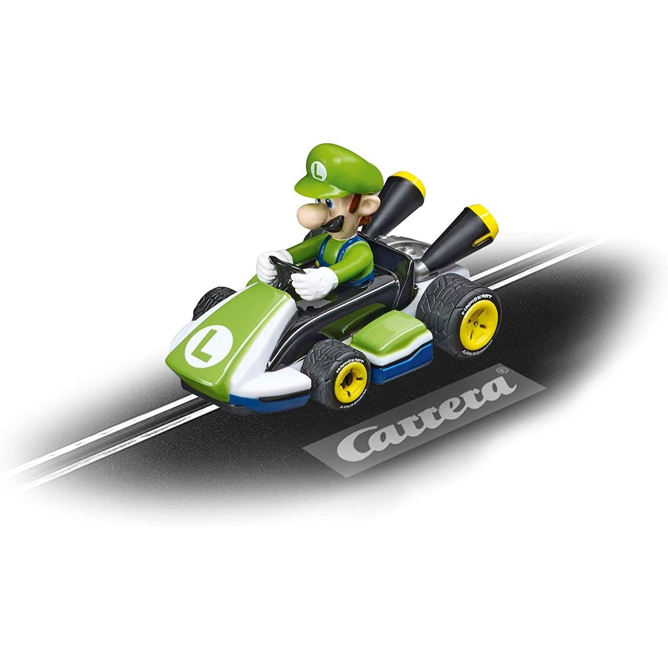 Nintendo Mario Kart Véhicule Avec Figurine Luigi Multicolore