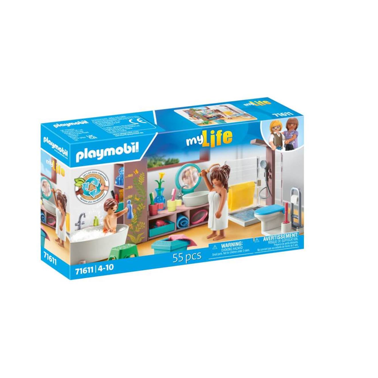 My Life Salle De Bains Avec Douche Et Baignoire 71611 Multicolore