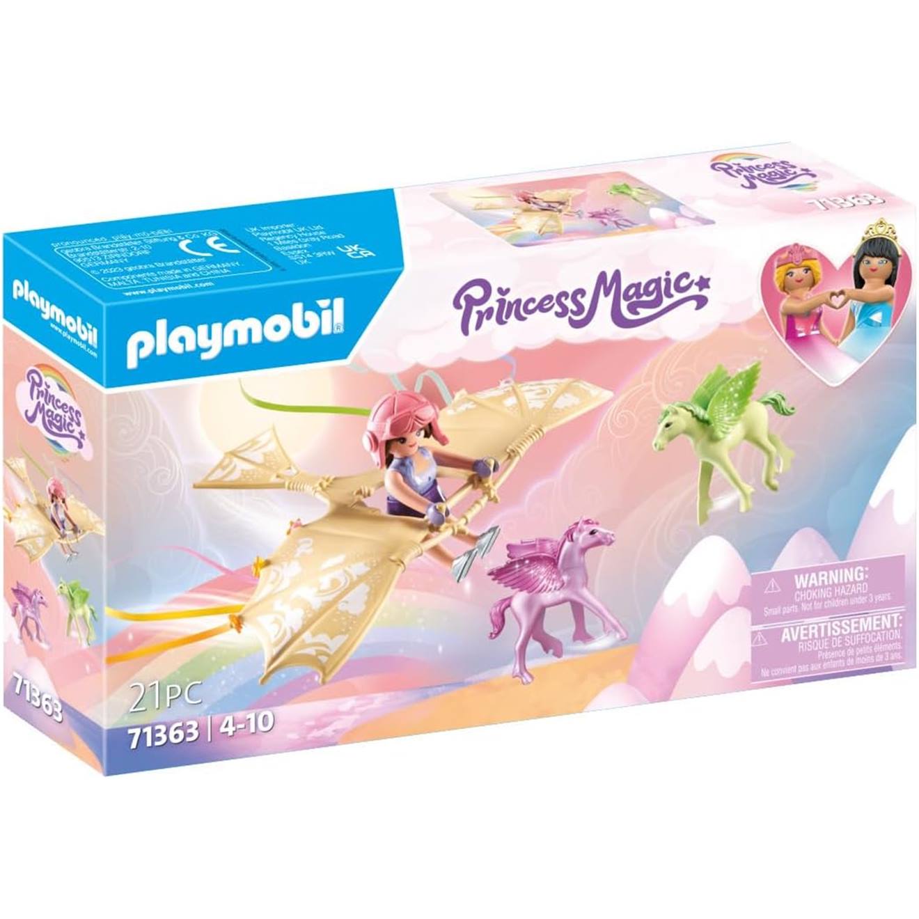 Princesse Et Poulains Ailés - Princesse Magic 71363 Multicolore
