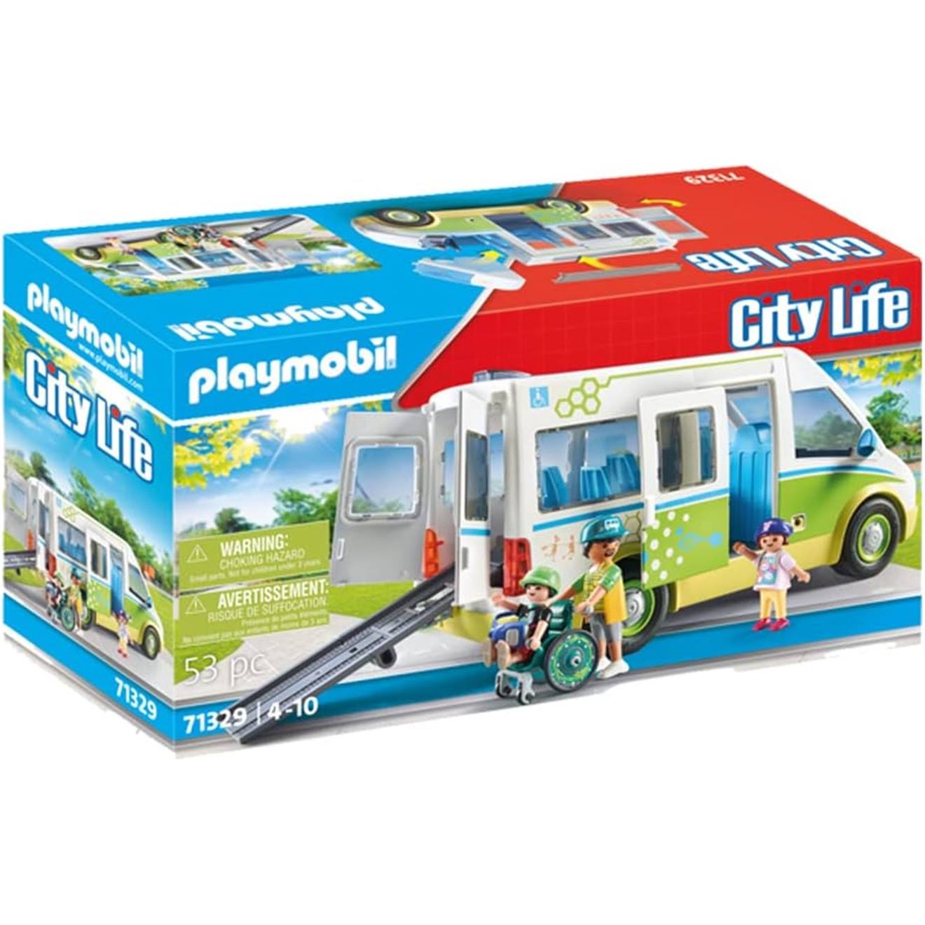 City Life - Bus Scolaire 71329 Multicolore