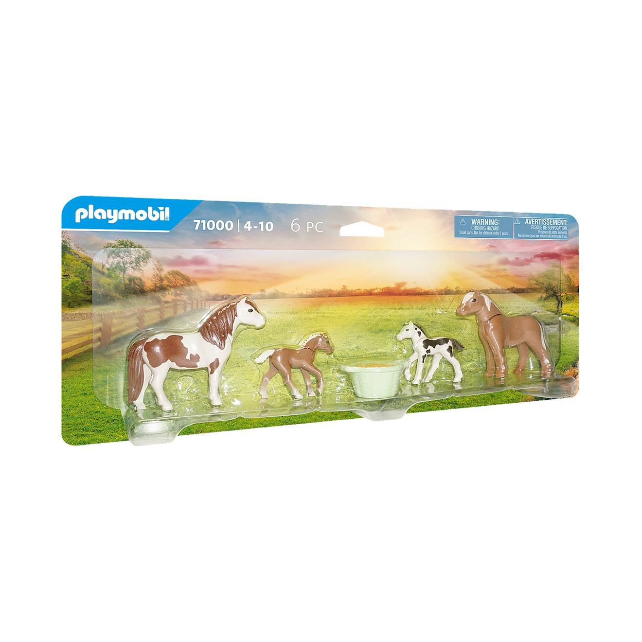 Country 2 Poneys Islandais Et Poulains 71000 Multicolore