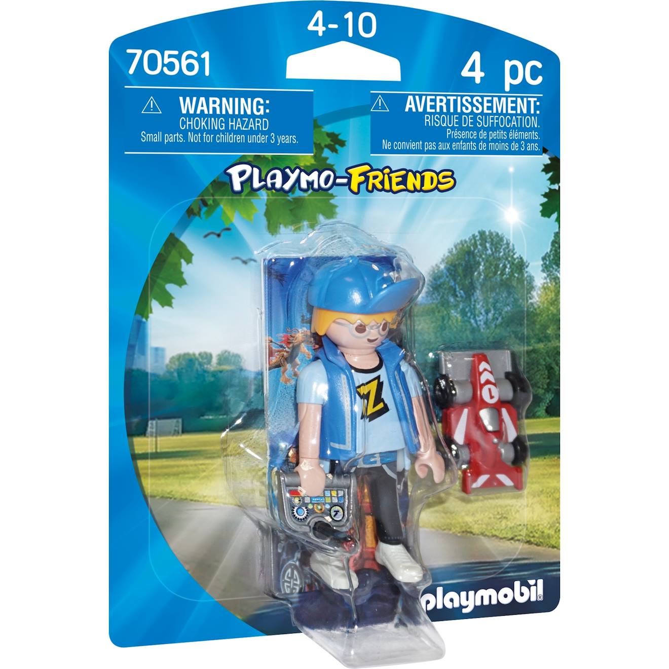 Joueur Et Voiture Télécommandée 70561 Multicolore