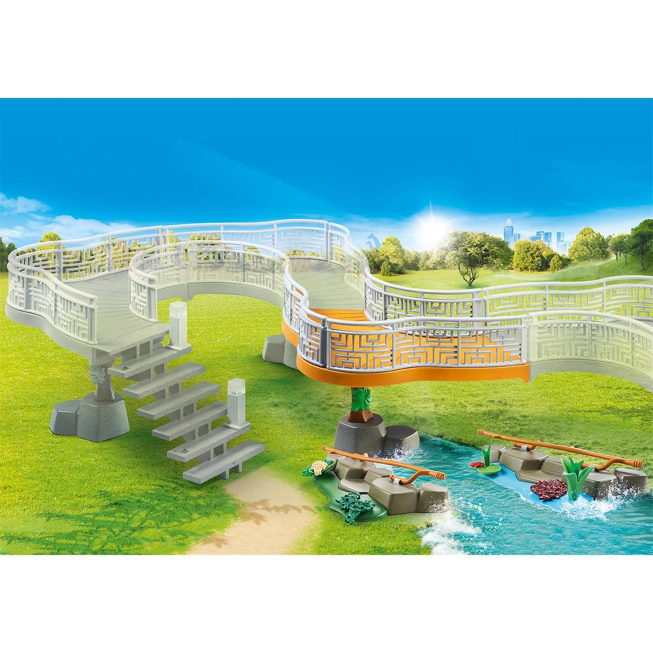 Extension Pour Parc Animalier 70348 Multicolore