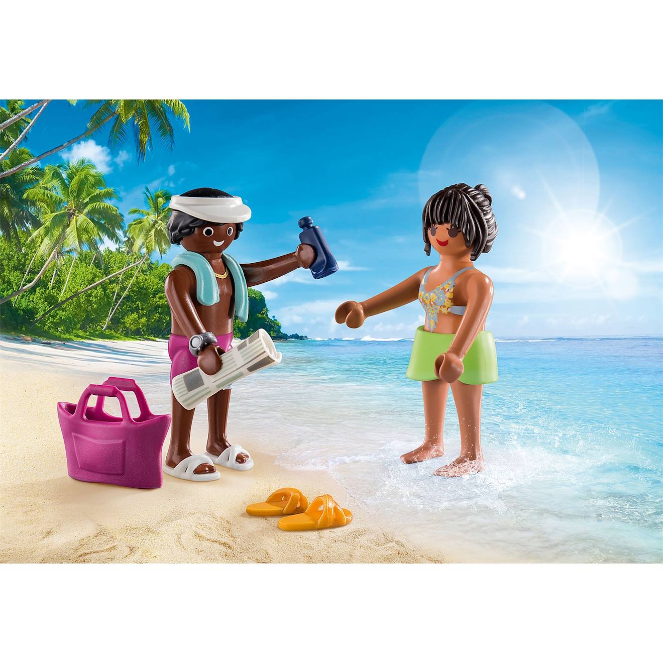 Couple De Vacanciers 70274 Multicolore