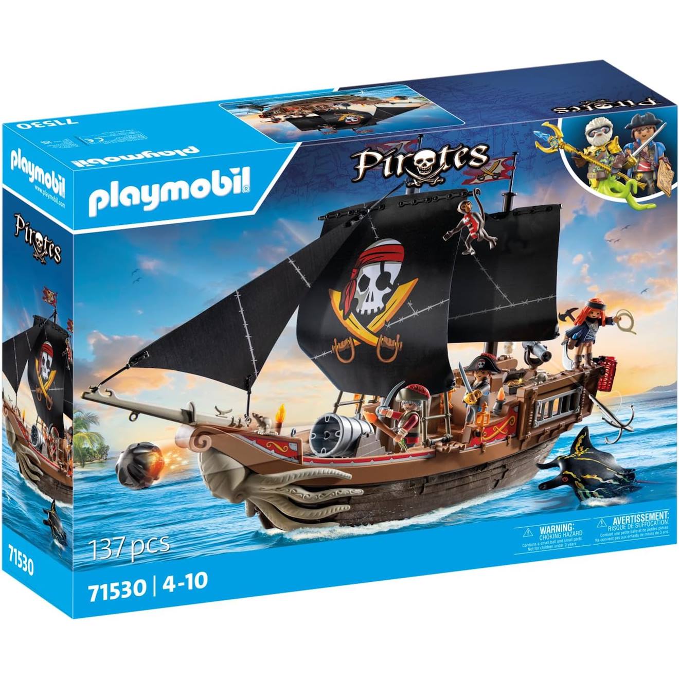 Bateau Pirates 71530 Multicolore