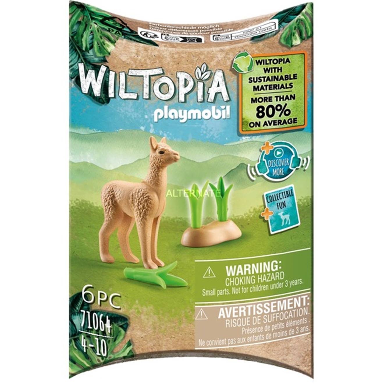 Wiltopia Bébé Alpaga 71064 Multicolore