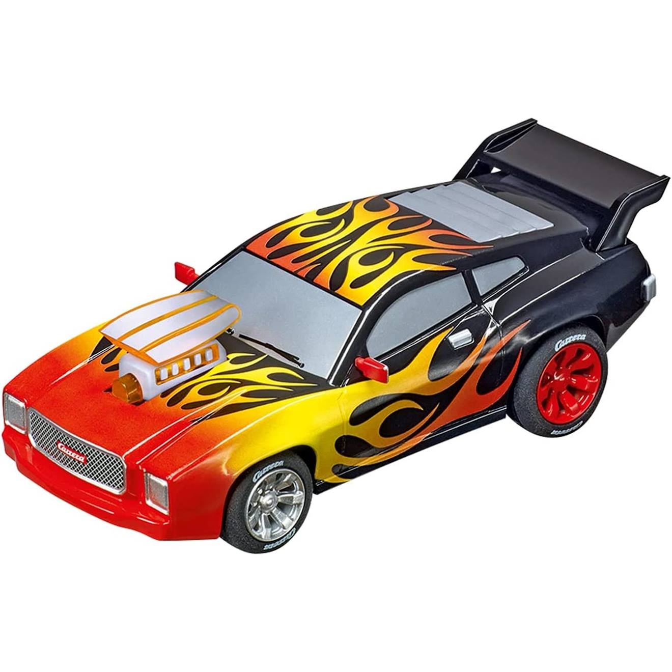 Muscle Car - Conception De Flamme Multicolore