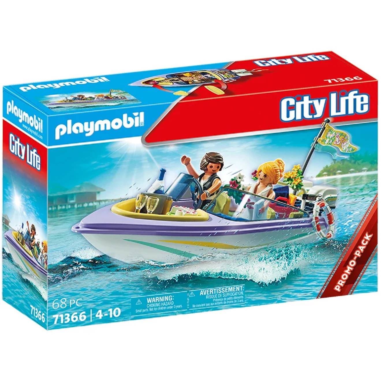 City Life Mariés Et Bateau 71366 Multicolore