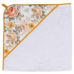 Linge de maison et décoration-Grande cape de bain en coton et bambou néo vintage