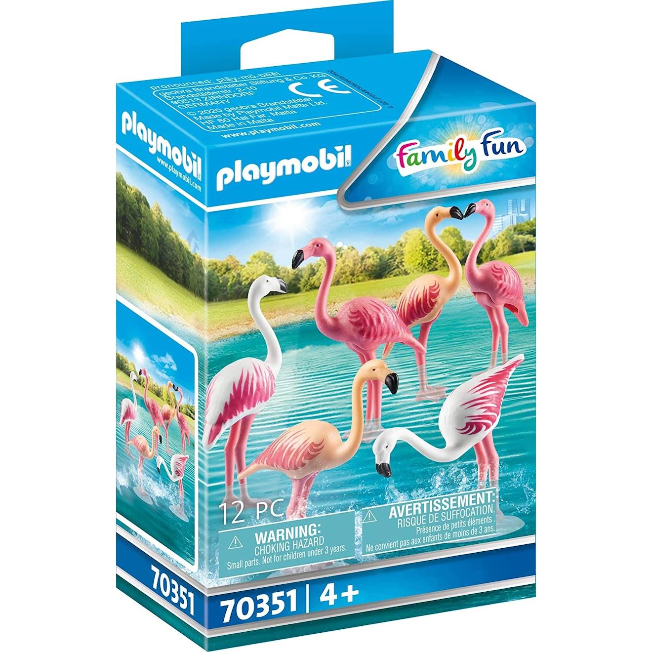 Family Fun - Groupe De Flamants Roses 70351 Multicolore