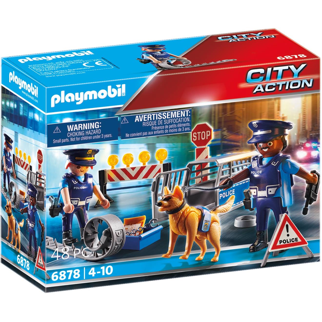 Barrage De Police 6878 Multicolore