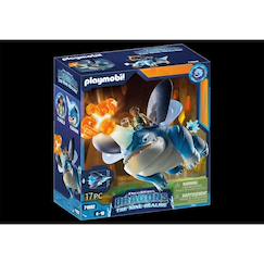 Jouet-Dragons the nine realms - plowhorn et d'angelo 71082