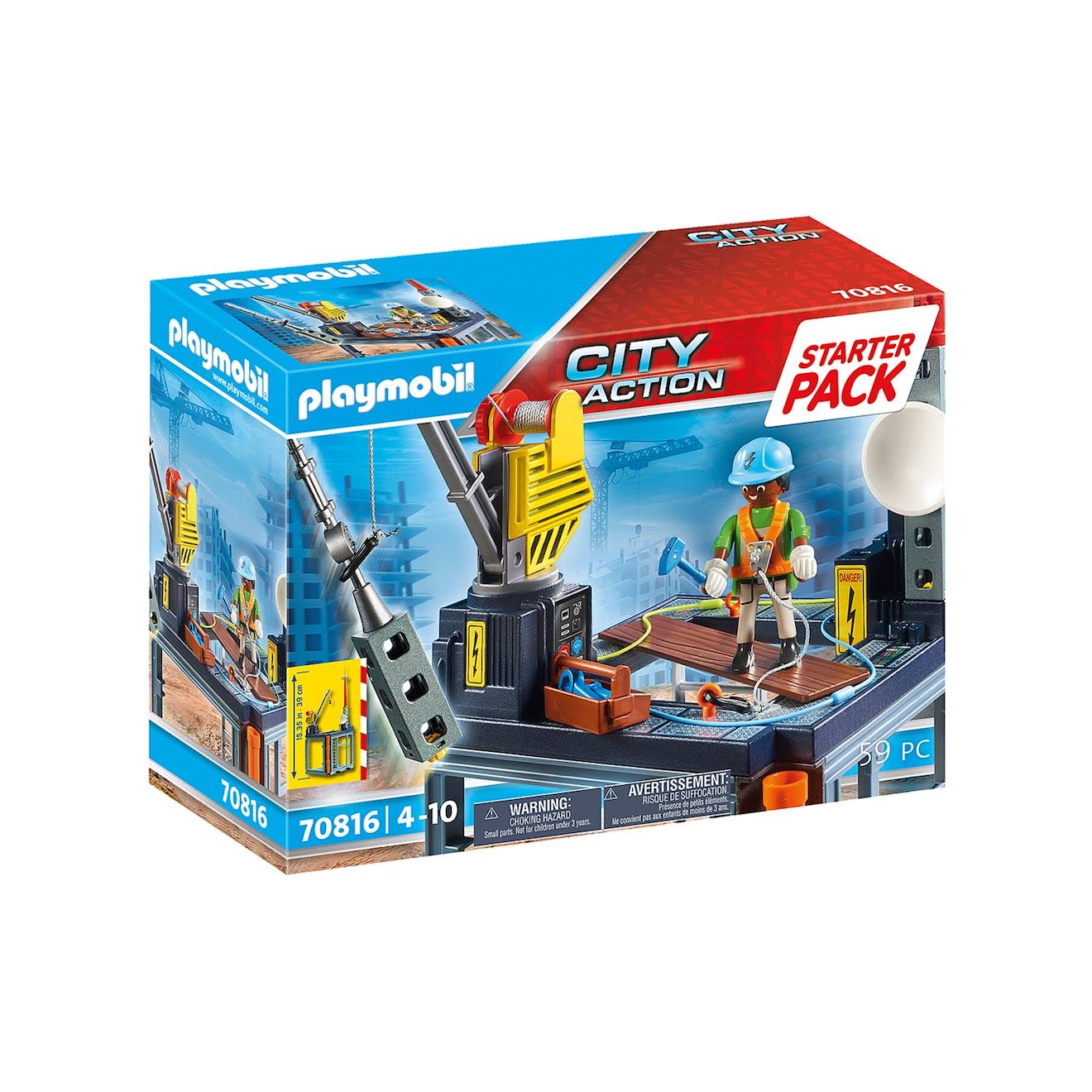 Starter Pack Plateforme De Construction 70816 Rouge