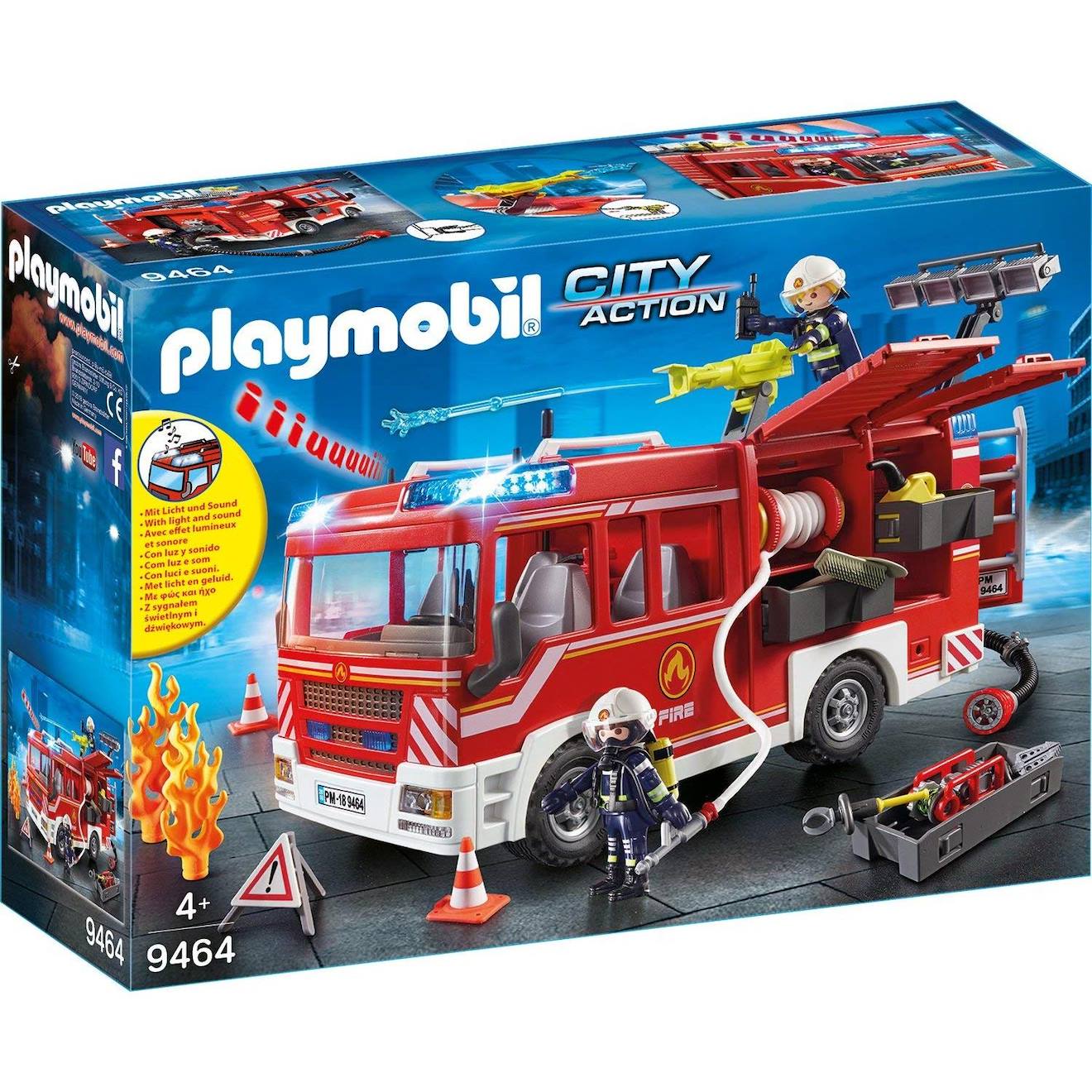 City Action - Fourgon D'intervention Des Pompiers 9464 Marron