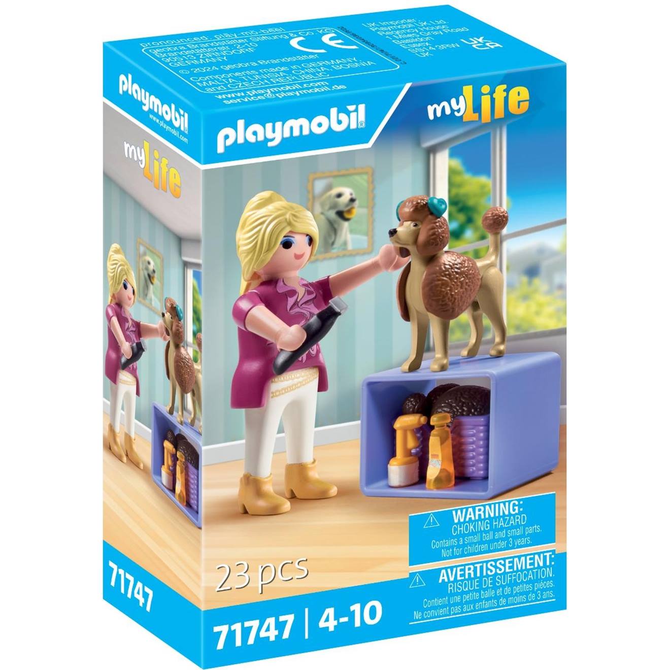 My Life Toiletteuse Avec Caniche Et Nombreux Accessoires 71747 Multicolore