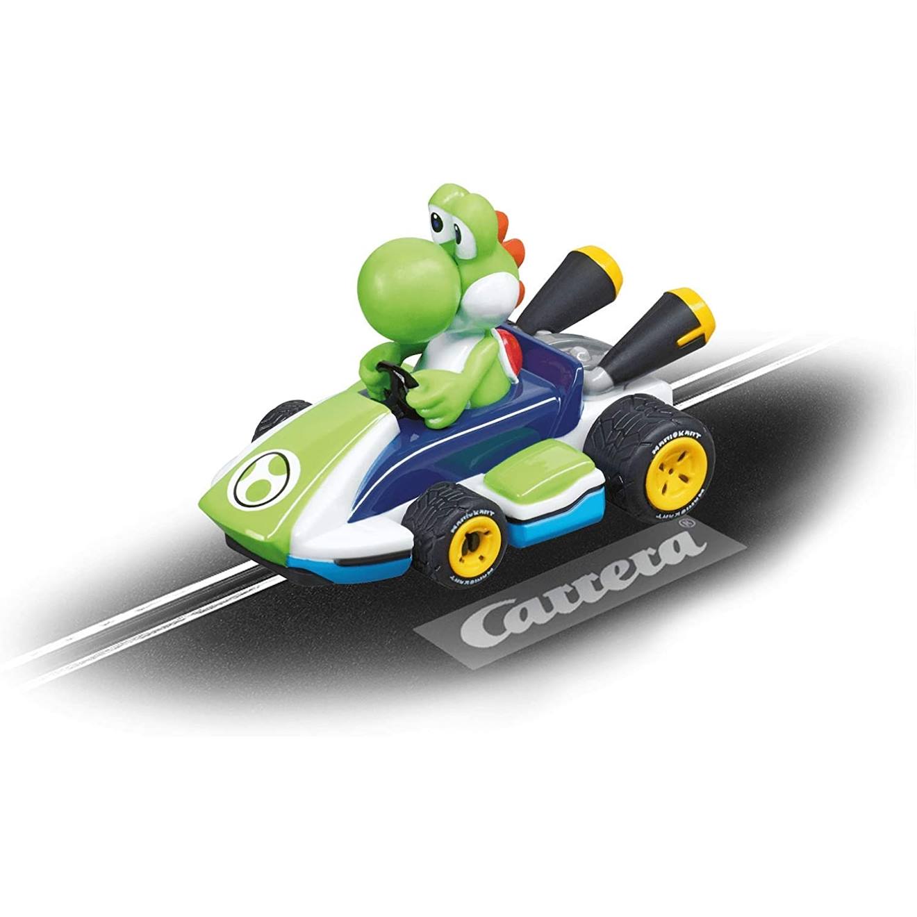 Nintendo Mario Kart Véhicule Avec Figurine Yoshi Multicolore