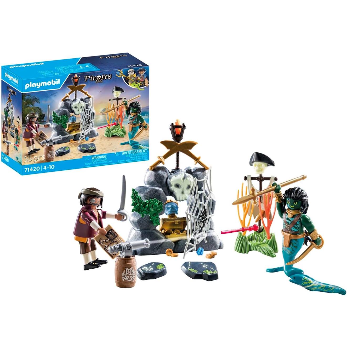 Pirate Avec Trésor 71420 Multicolore