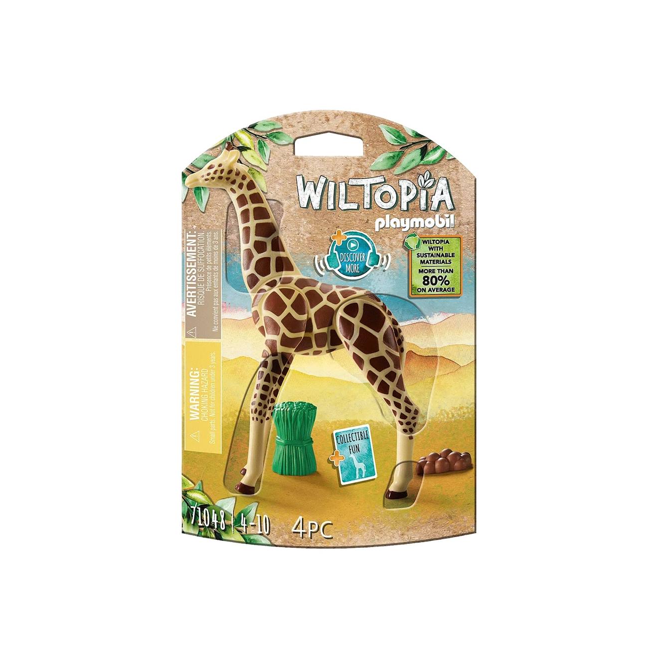 Wiltopia Girafe 71048 Marron