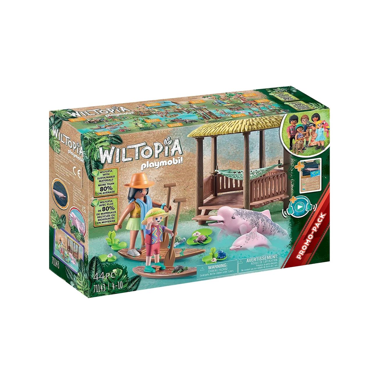Wiltopia Paddles Et Dauphins Roses 71143 Multicolore