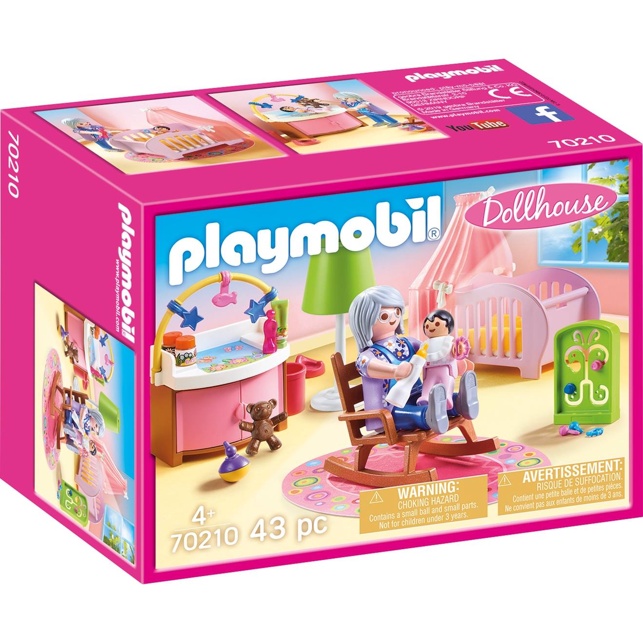 Dollhouse - Chambre De Bébé 70210 Multicolore