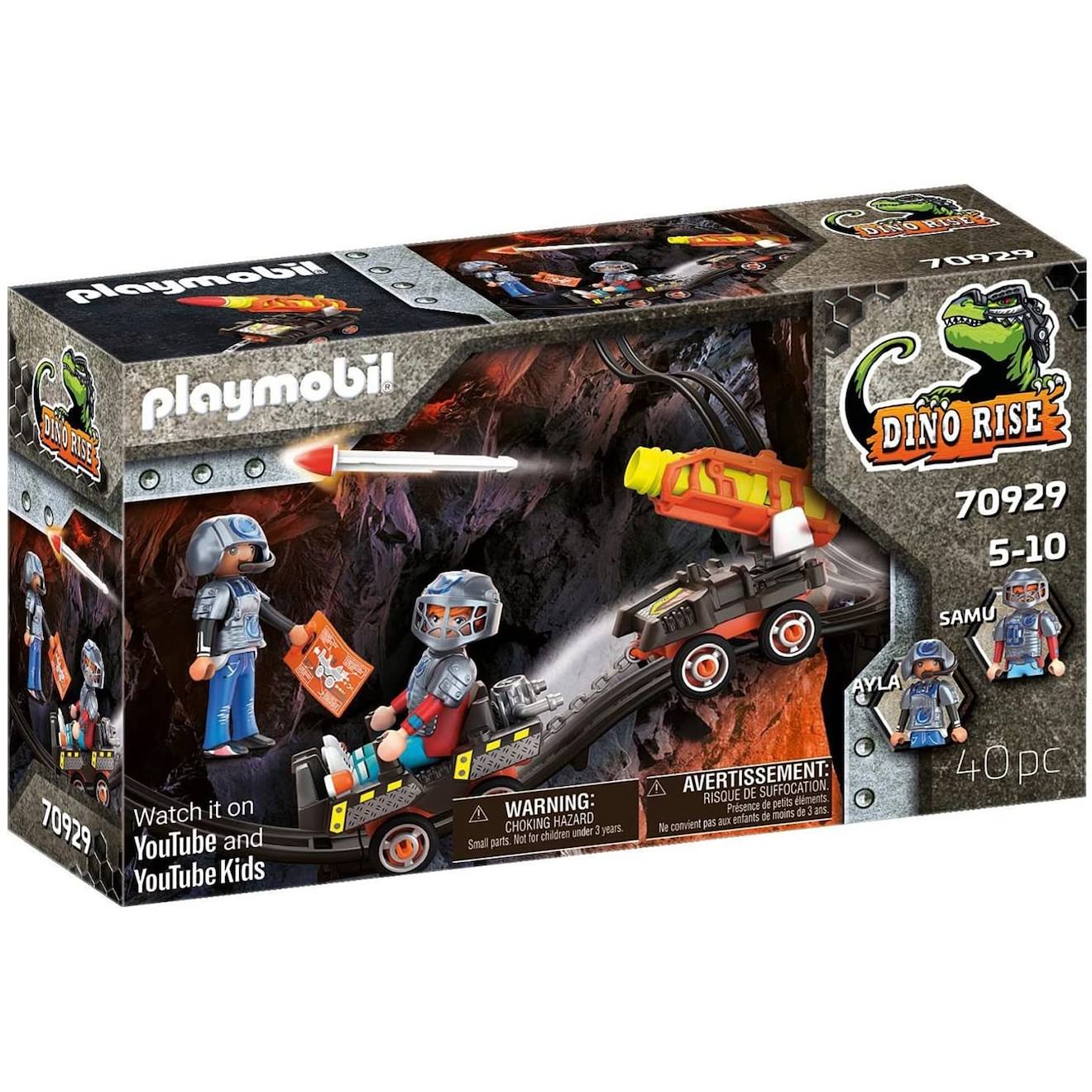 Dino Rise Véhicule De Tir Pour Dino Mine 70929 Multicolore
