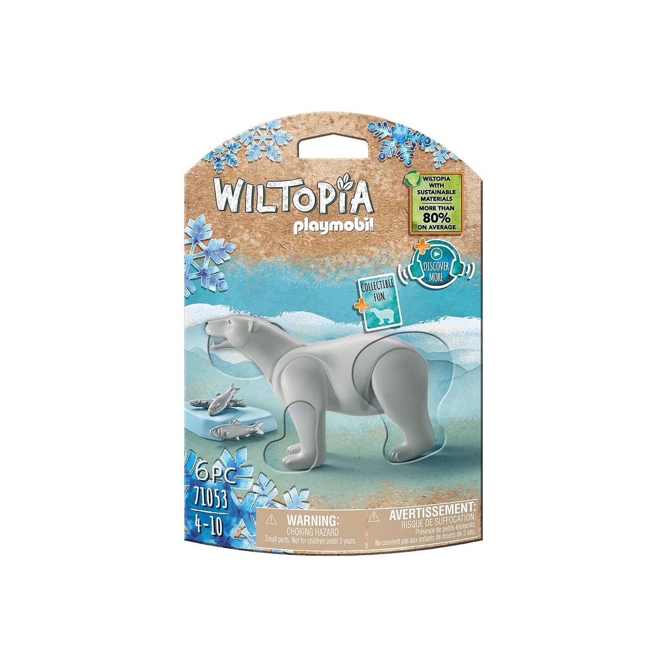 Wiltopia Ours Polaire 71053 Multicolore