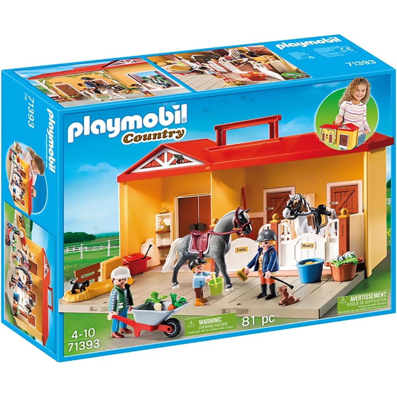 Country Écurie Transportable 71393 Multicolore