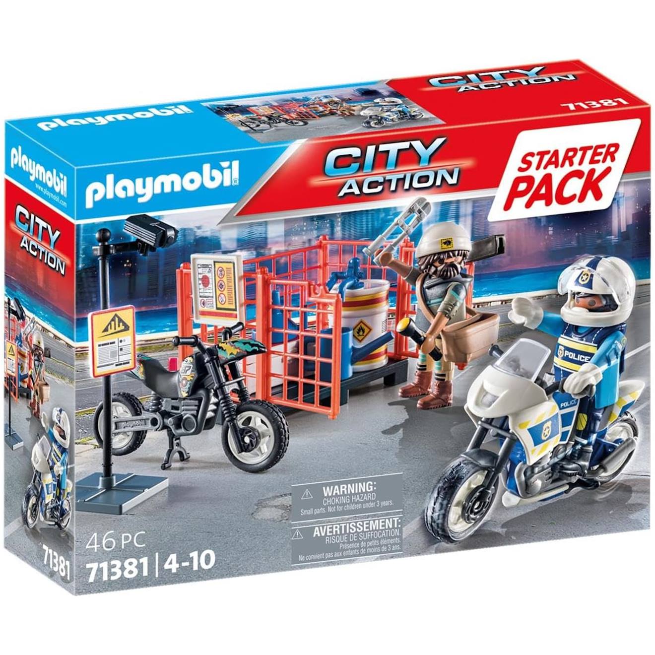 Starter Pack Police - City Action 71381 Multicolore