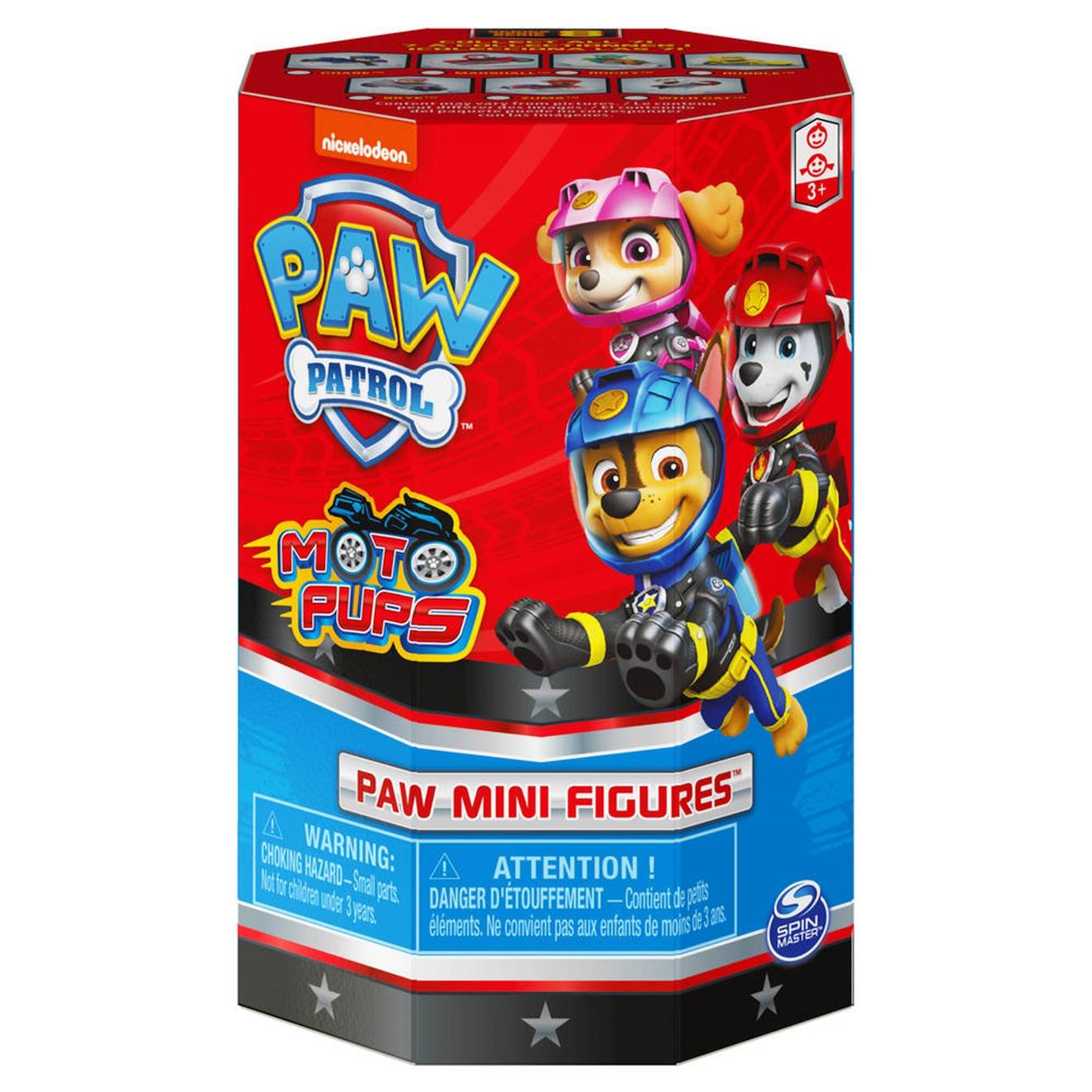 Paw Patrol Mini Figurine Hero Pups Multicolore