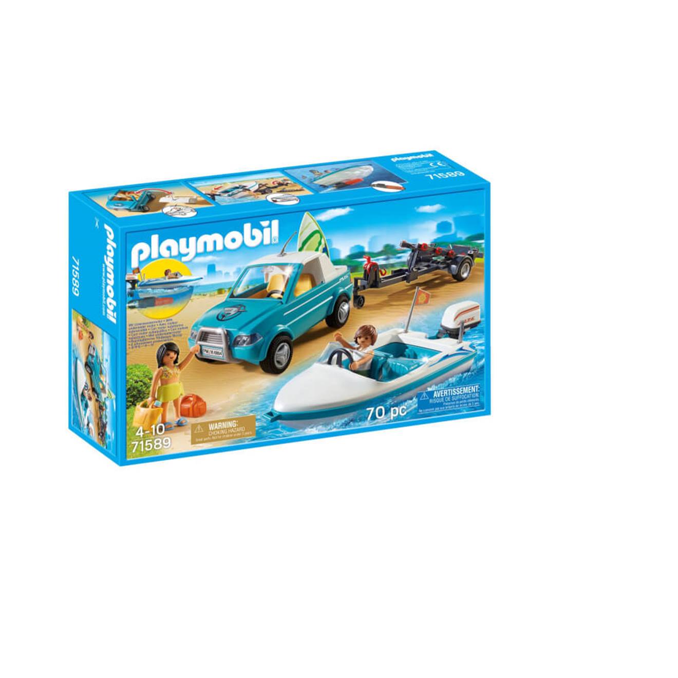 Pick-up De Surfeur Avec Speedboat 71589 Multicolore