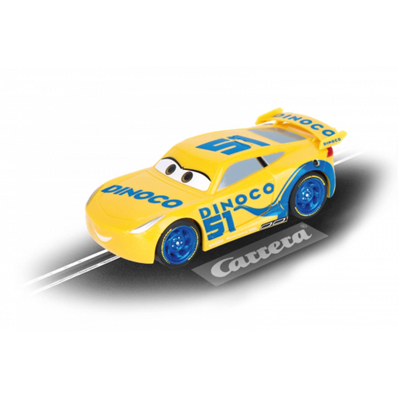Voiture Disney Pixar Cars - Dinoco Cruz Jaune